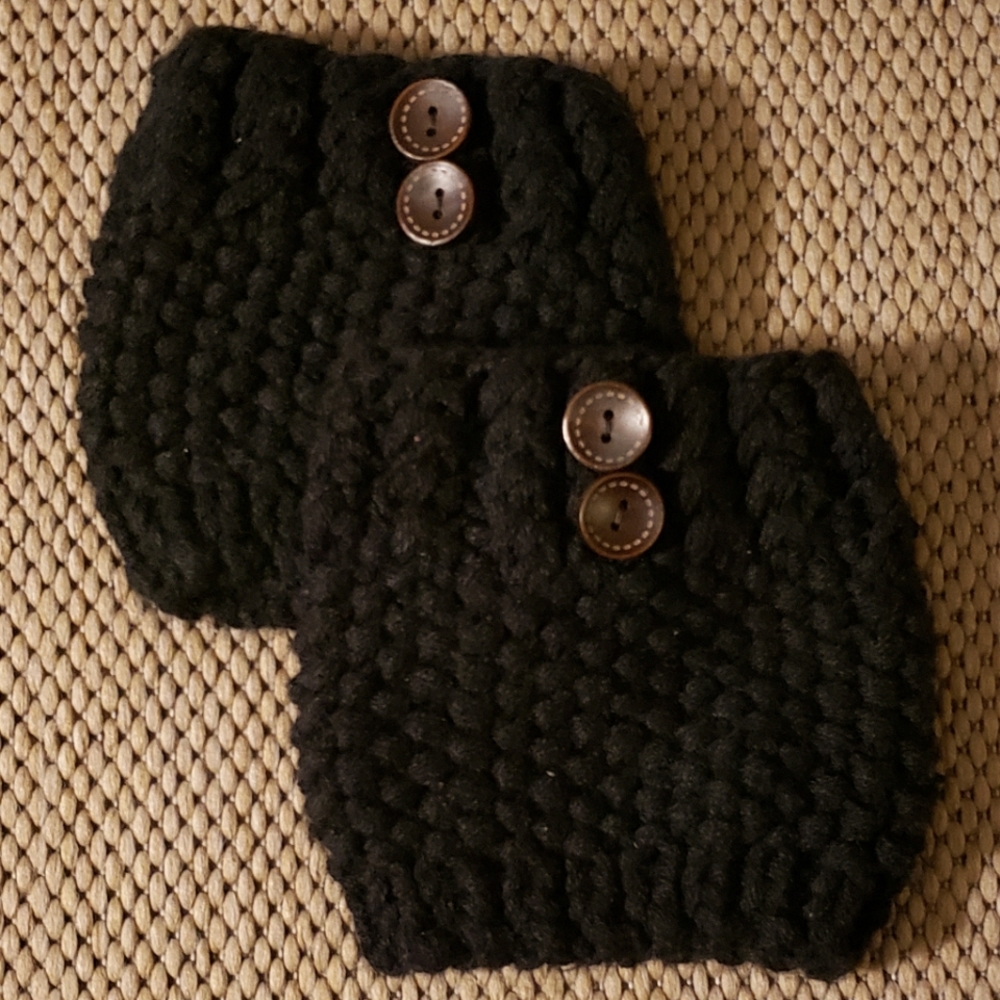 Crochet Boot Cuffs